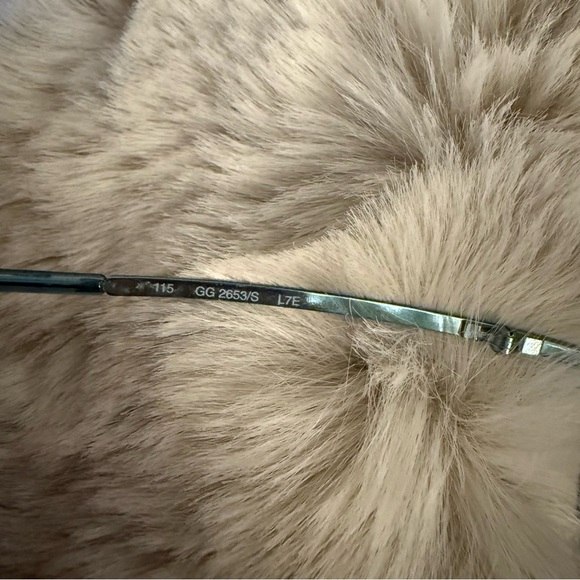 GUCCI | Vintage 90’s Sunglasses Black Teal in Amazing Condition with case - Picture 5 of 10